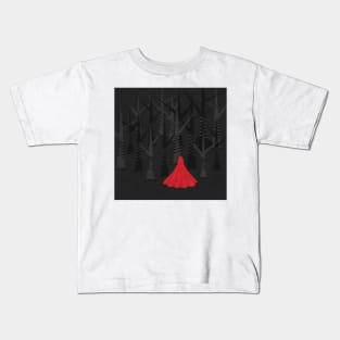 The Red Riding Hood Kids T-Shirt